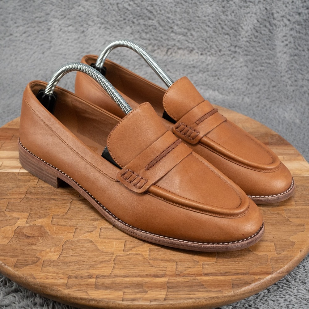 Madewell The Alex Loafer in English Saddle Size 11